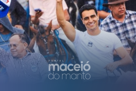 JHC tem 52% das intenções de voto e Renan Filho, 37% em AL, segundo pesquisa